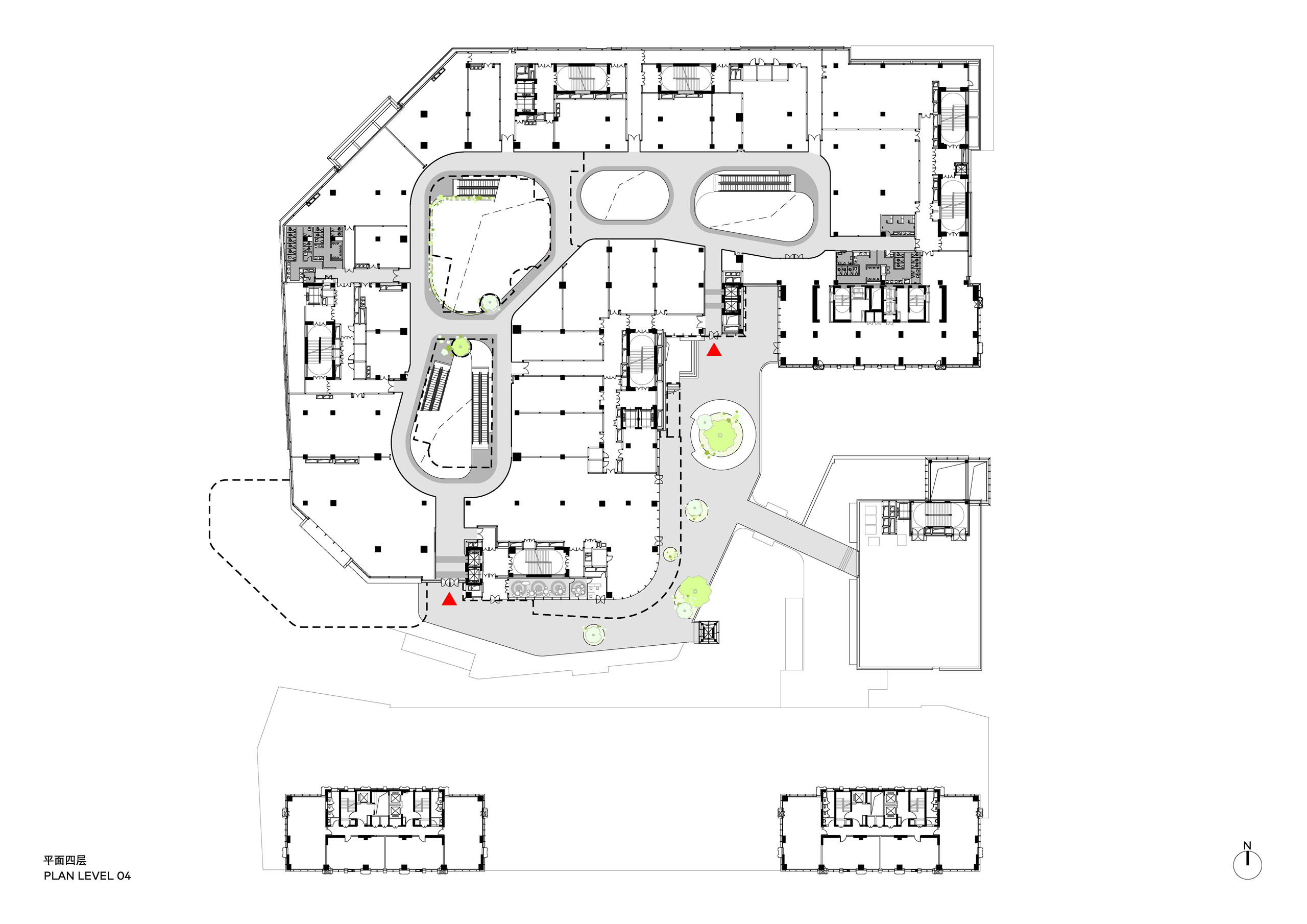 Paradise Walk Beijing Chang'An - CLOU architects
