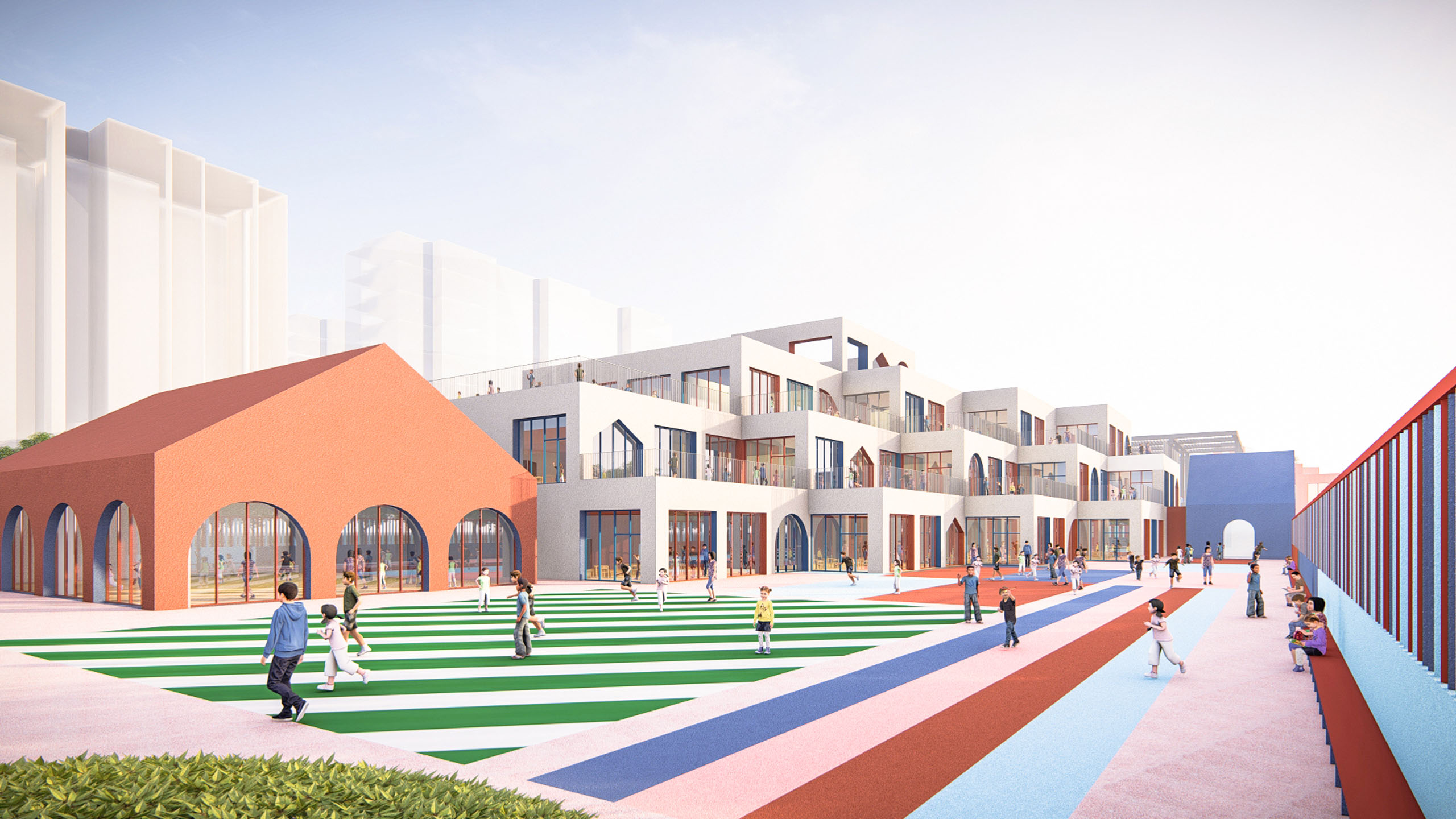  Golden Bund Kindergarten - CLOU architects Bildidee 