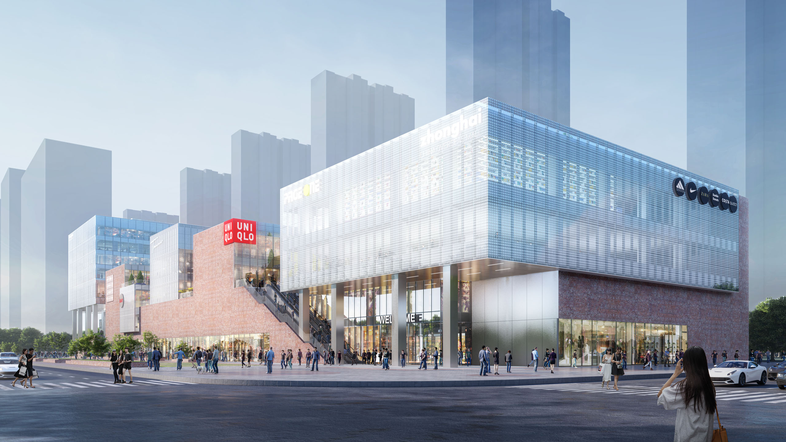 Shenyang Huanyu Plot J Mall - CLOU architects